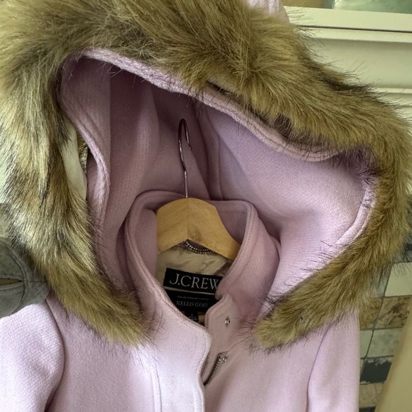 NWOT JCrew Chateau Parka Italian Stadium Cloth Wool Coat Jacket size 0 - Picture 6 of 15